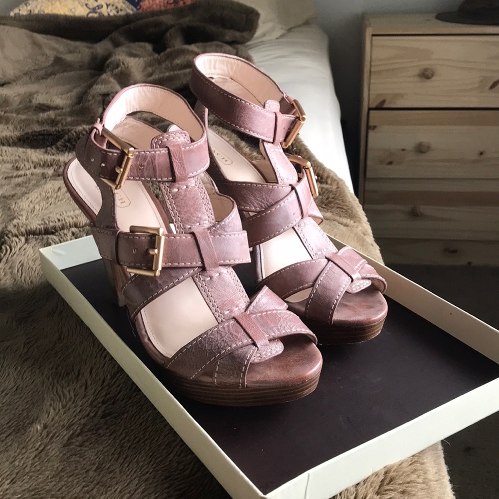 EUC coach heels
